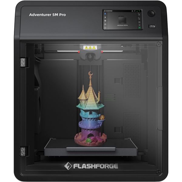 NEW FLASH FORGE ADVENTURER 5M PRO 3D PRINTER WITH