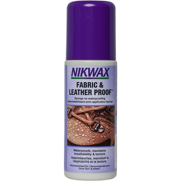 125ML BOTTLE OF NIKWAX FABRIC & LEATHER PROOF