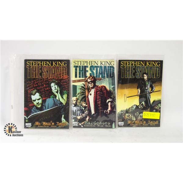 3 STEPHEN KING GRAPHIC NOVELS