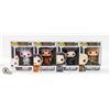 4 GAME OF THRONES POP FIGURES (JON SNOW,