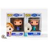 Image 1 : 2 DISNEY POP FIGURES (ANNA AND ELSA)