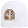 Image 1 : NEW UNBOXED PIDAN STUDIO SNOW IGLOO CAT LITTER BOX