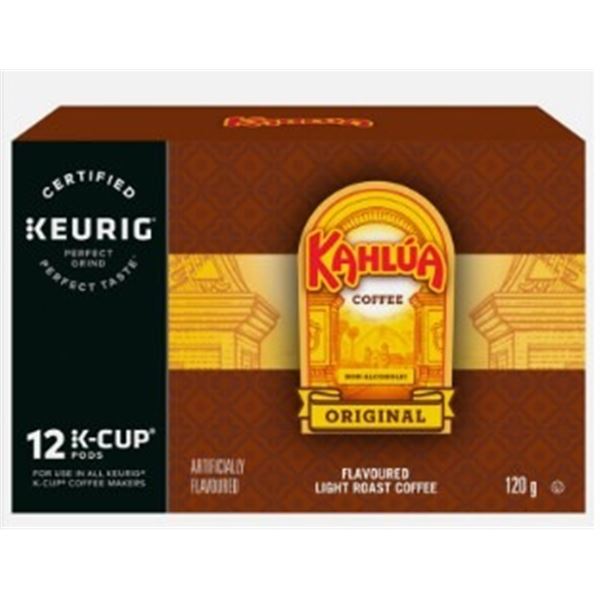 NEW KAHLUA ORIGINAL 12 K-CUPS