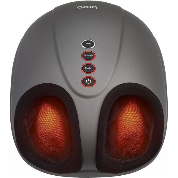 NEW UNBOXED BREO FOOT MASSAGER WITH HEAT, SHIATSU