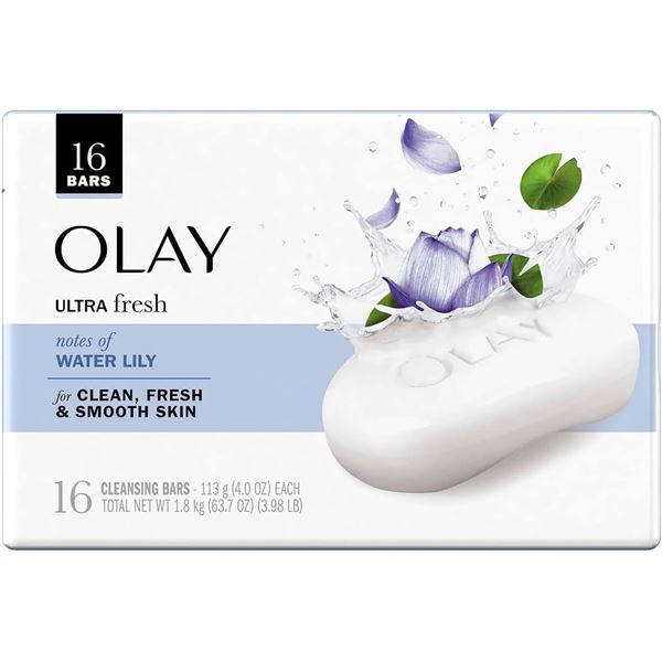 NEW 16 PACK OLAY ULTRA FRESH NOTES OF WATER LILY