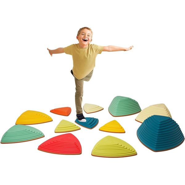 10 PCS BALANCING STEPPING STONES FOR KIDS