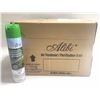 NEW CASE OF 24 BOTTLES WITH ALIBI AIR FRESHENER