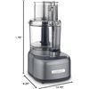 Image 2 : REFURBISHED CUISINART FP-11GMFR FOOD PROCESSOR