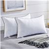 Image 1 : NEW JOLLYVOGUE PREMIUM QUEEN SIZE PILLOWS 2 PACK