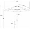 Image 3 : NEW CALIFORNIA UMBRELLA  9FT ROUND MARKET UMBRELLA