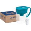 NEW BRITA WATER FILTER PITCHER, 6 CUPS, TEAL