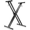 Image 1 : NEW ADJUSTABLE X STYLE PIANO KEYBOARD STAND