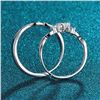 Image 6 : 0.5 CT GRA CERTIFIED MOISSANITE 925 SILVER COUPLE
