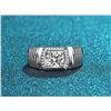Image 1 : 2 CT GRA CERTIFIED MENS MOISSANITE 925 SILVER