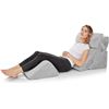 Image 1 : NEW ALLSETT HEALTH 4 PC WEDGE PILLOW- ORTHOPEDIC