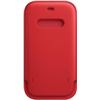 Image 1 : NEW APPLE IPHONE 12 LEATHER SLEEVE RED - MAGSAFE