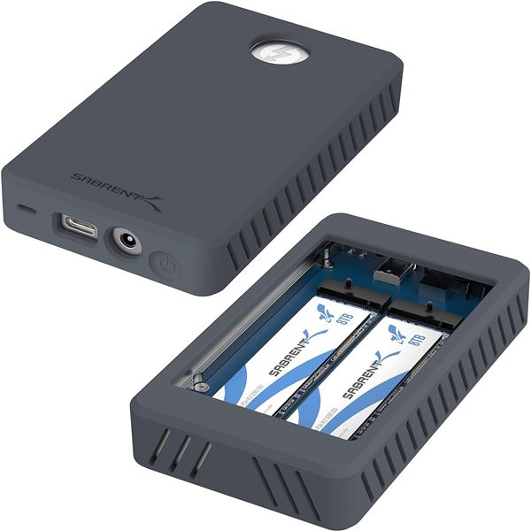 NEW SABRENT RUGGED THUNDERBOLT 3 TO NVME M.2 SSD