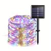 Image 4 : NEW 10M COLORFUL 8 FUNCTION 100 LED SOLAR LIGHTS