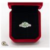 Image 1 : GRA CERTIFIED GREENISH BLUE MOISSANITE WEIGHING