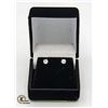 Image 1 : 0.50CT TOTAL WEIGHT MOISSANITE EARRINGS