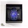 Image 1 : NEW GENIUS ARMY WATCH BLUE ON BLACK