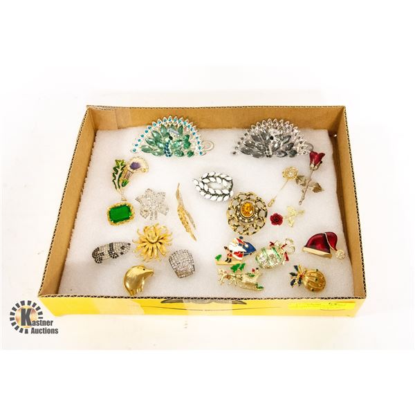 ESTATE COLLECTION OF LAPEL PINS (COUNT OF