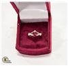 Image 1 : HEART CLADDAGH ELEVATED VALENTINE DAY CZ RING