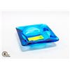 Image 1 : MCM ART GLASS BLUE ASHTRAY
