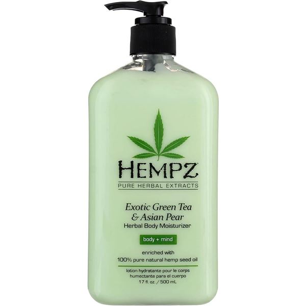 NEW 500ML BOTTLE OF HEMPZ HERBAL BODY MOISTURE