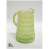 Image 1 : COLORCRAFT MCM SPAGHETTI STRING GREEN PITCHER