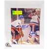 Image 1 : AUTOGRAPHED BILLY SMITH & BRYAN TROTTIER PHOTO