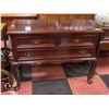 GIBBARD SOLID MAHOGANY 3 DRAWER SIDE BOARD