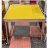 Image 1 : VINTAGE COOEY CARD TABLE H-27" W-30" D-30"