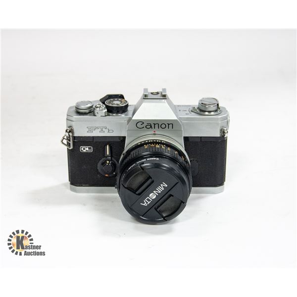 CANON FTB QL, 50MM LENS