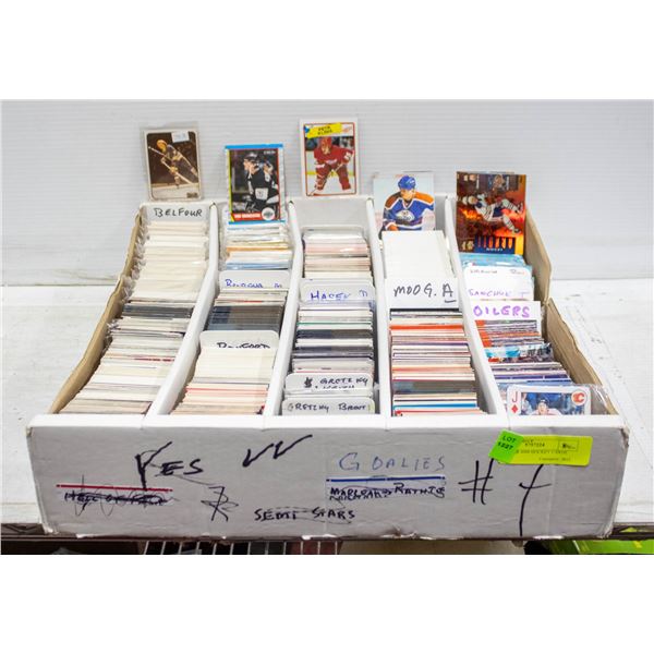 BOX OVER 4000 HOCKEY CARDS