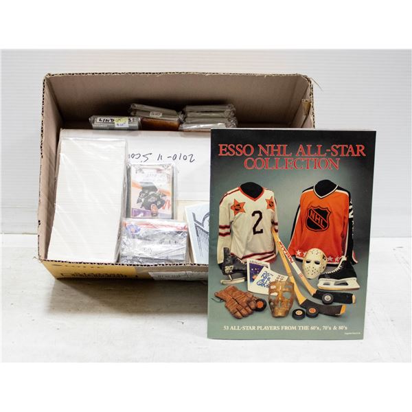 BOX OF SETS INCLUDING: UPPER DECK, SCORE,