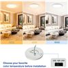 Image 2 : ENW CYCEVSUN 15.8" ULTRA THIN DIMMABLE LED CEILING