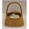 Image 1 : BASKET OF DOILIES + LINENS