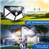 Image 8 : 100 LED WATERPROOF WALL SENSOR LAMP SOLAR CHARGING