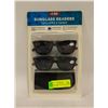 Image 1 : NEW SEALED SUNGLASS READERS 2 PK, +1.50