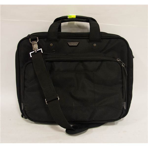 TARGUS BLACK LAPTOP CARRYING BAG