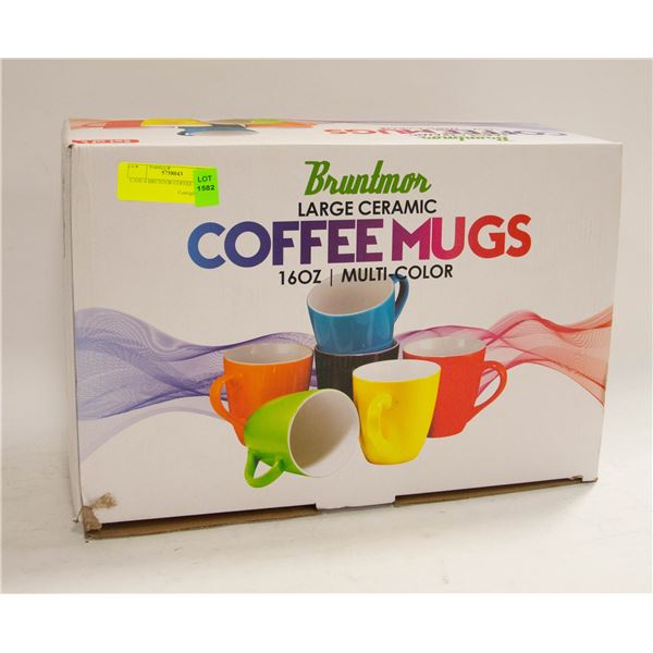 CASE 6 BRUNTOR COFFEE MUGS