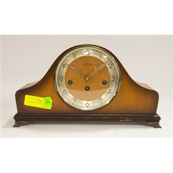 VINTAGE GERMAN MANTEL CLOCK