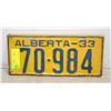 AB 1933 PLATE