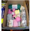 Image 1 : YARN- LOT OF 19 ROLLS ASSORTED
