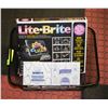 NEW LITE-BRITE + 2 NEW SEALED SCRATCH AND