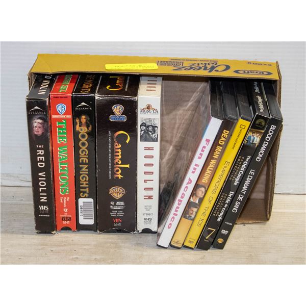 SONY DVD/VHS COMBO HI-FI PLAYER WITH MOVIES+ - Kastner Auctions