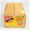 Image 1 : VINTAGE SUN MANDARIN ORANGES WOODEN BOX