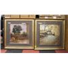 SET OF 2 LRG ORNATE DECORATIVE WALL ART 38" X 38"