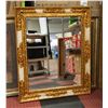 LARGE ORNATELY FRAMED MIRROR 36" X 43"
